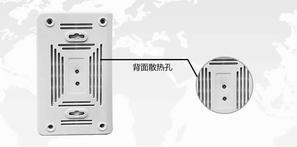 GPS信號屏蔽器背面散熱孔